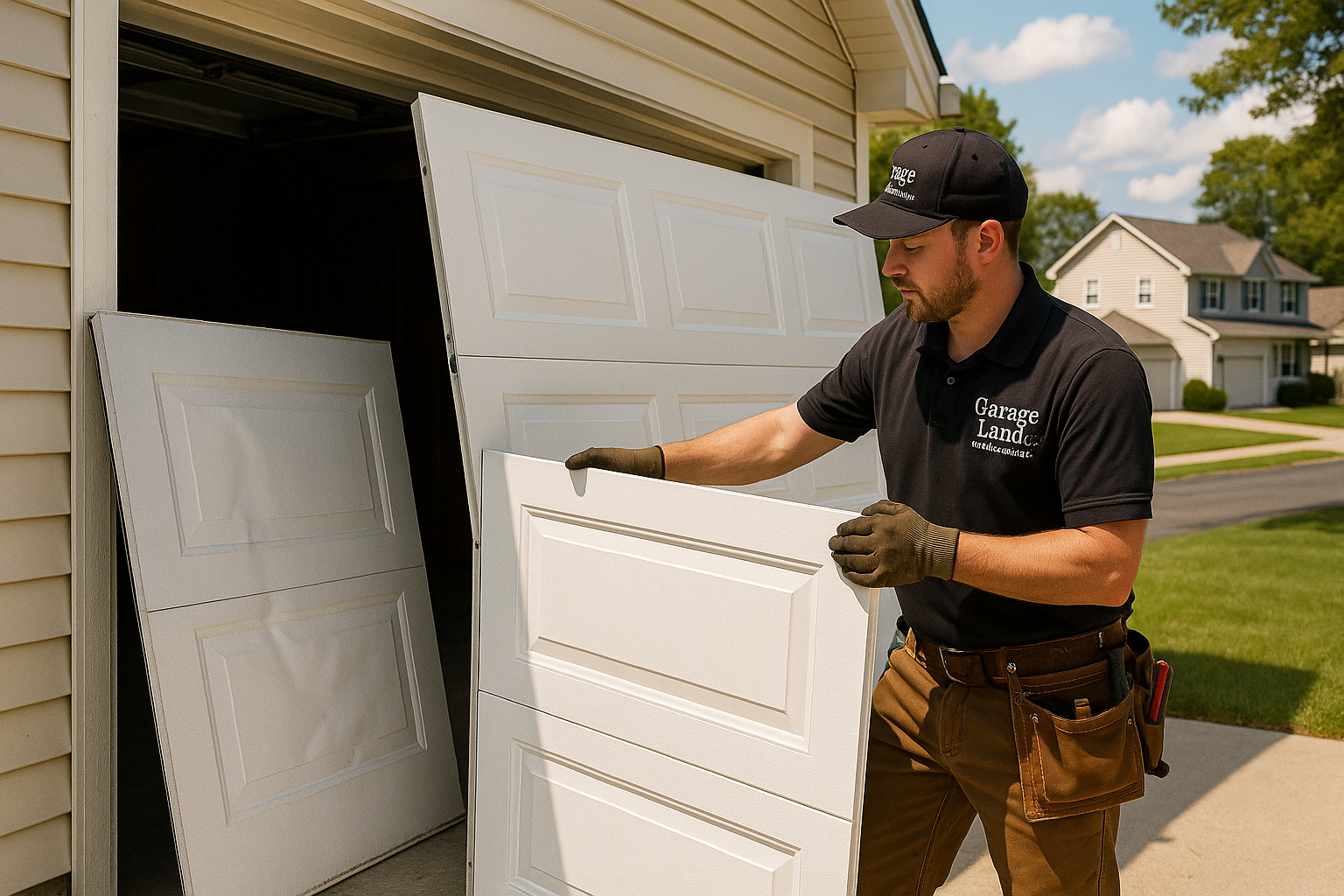 Garage Door Panel Replacement service in Hayward
