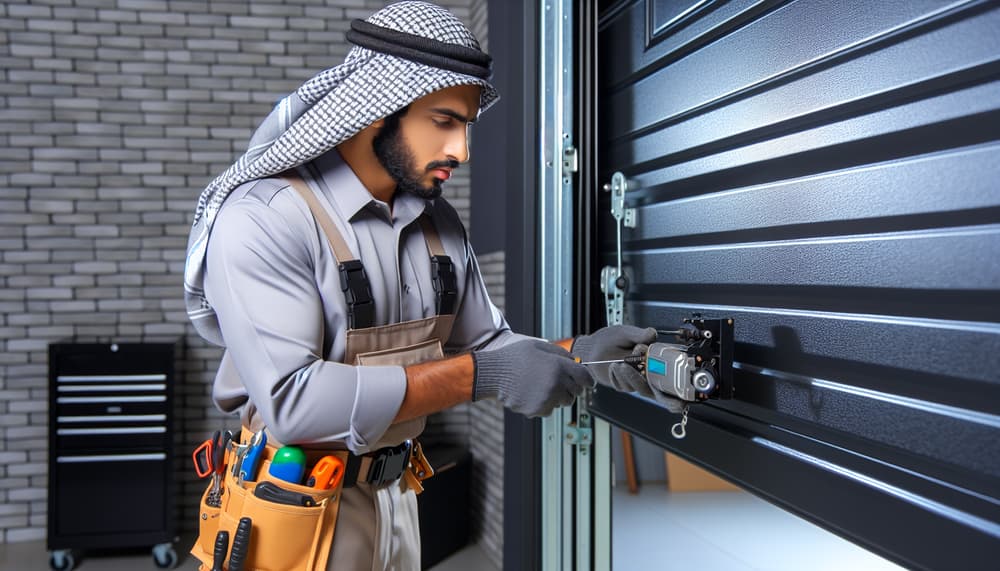 Our professional garage door roller replacement process